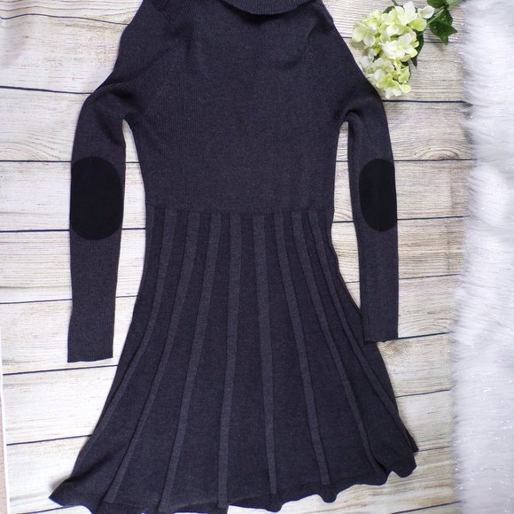 Calvin Klein Gray Turtleneck Sweater Dress - Picture 7 of 7